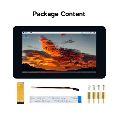 Raspberry PI 7inch Capacitive Touch Display DSI Interface IPS 800×480 Waveshare