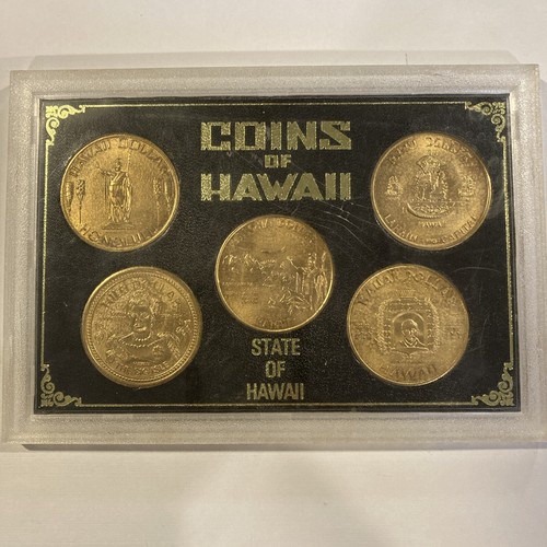 コレクション COINS of HAWAII Coins of Hawaii Token Dollar Set in Original Frame and