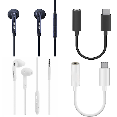 Original Samsung Galaxy Casque Écouteurs Pour S23 Plus + Adaptateur