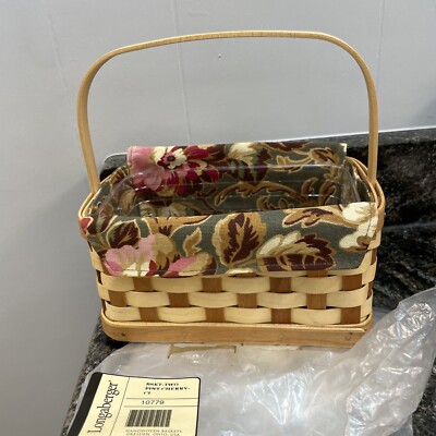 Longaberger Two Pint Basket Combo Set - 2 Color Weave