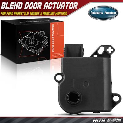 HVAC Heater Blend Door Actuator for Ford Five Hundred Freestyle Taurus X Montego