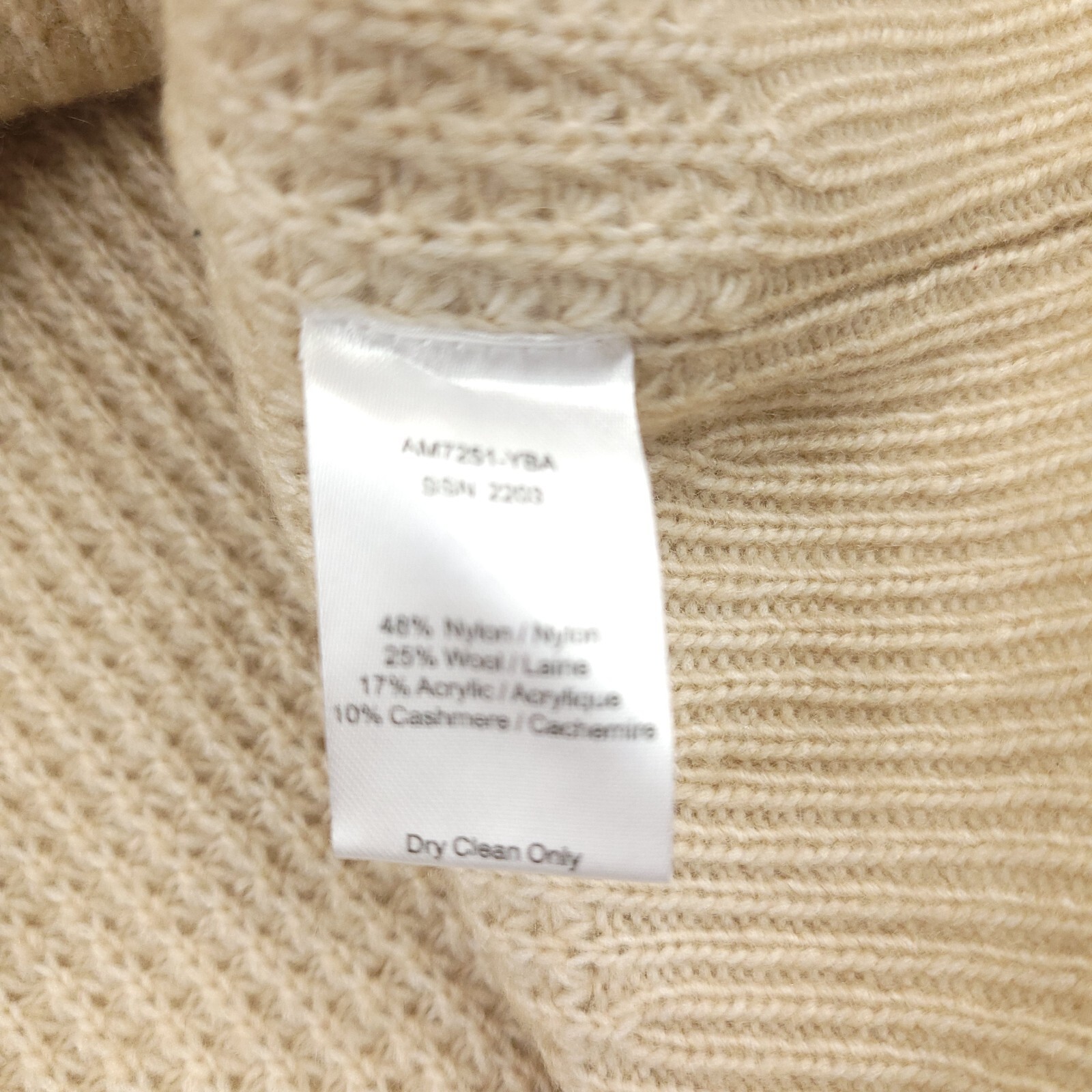 Pre-owned Atm Anthony Thomas Melillo $550  Faded Barley V-neck Cardigan Sweater Mens Medium