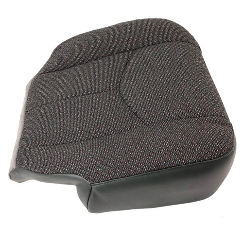 For 03-07 Chevy Silverado Dark Gray Cloth Driver Seat Foam Cushion &Bottom Cover