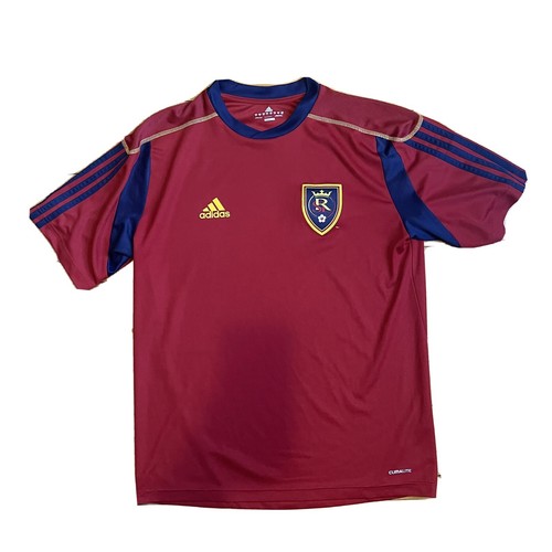adidas REAL SALT LAKE ジャケット Mサイズ レッド Real Salt