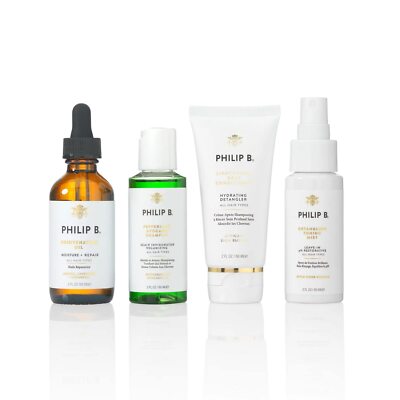 Philip B. 4 Step Discovery Kit - Botanically Powered Solutions for Hair Health
