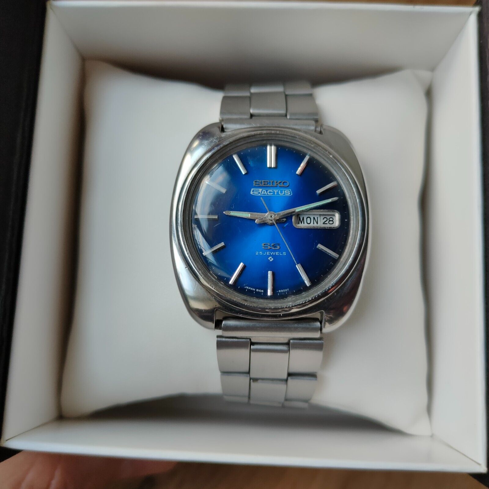 Rare SEIKO 5 ACTUS SS Ref. 6106-8660, Vintage rare Japan watch, automatic watch, Rare SEIKO 5 ACTUS SS Ref. 6106-8660, Vintage rare Japan watch, automatic watch,