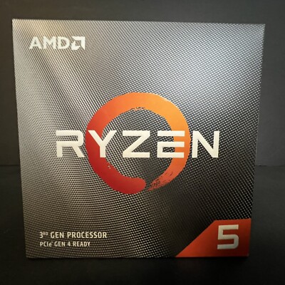 AMD Ryzen 5 3600 CPU Processor, 3.6GHz, 4.2GHz Max Boost, 6 Cores, Socket AM4