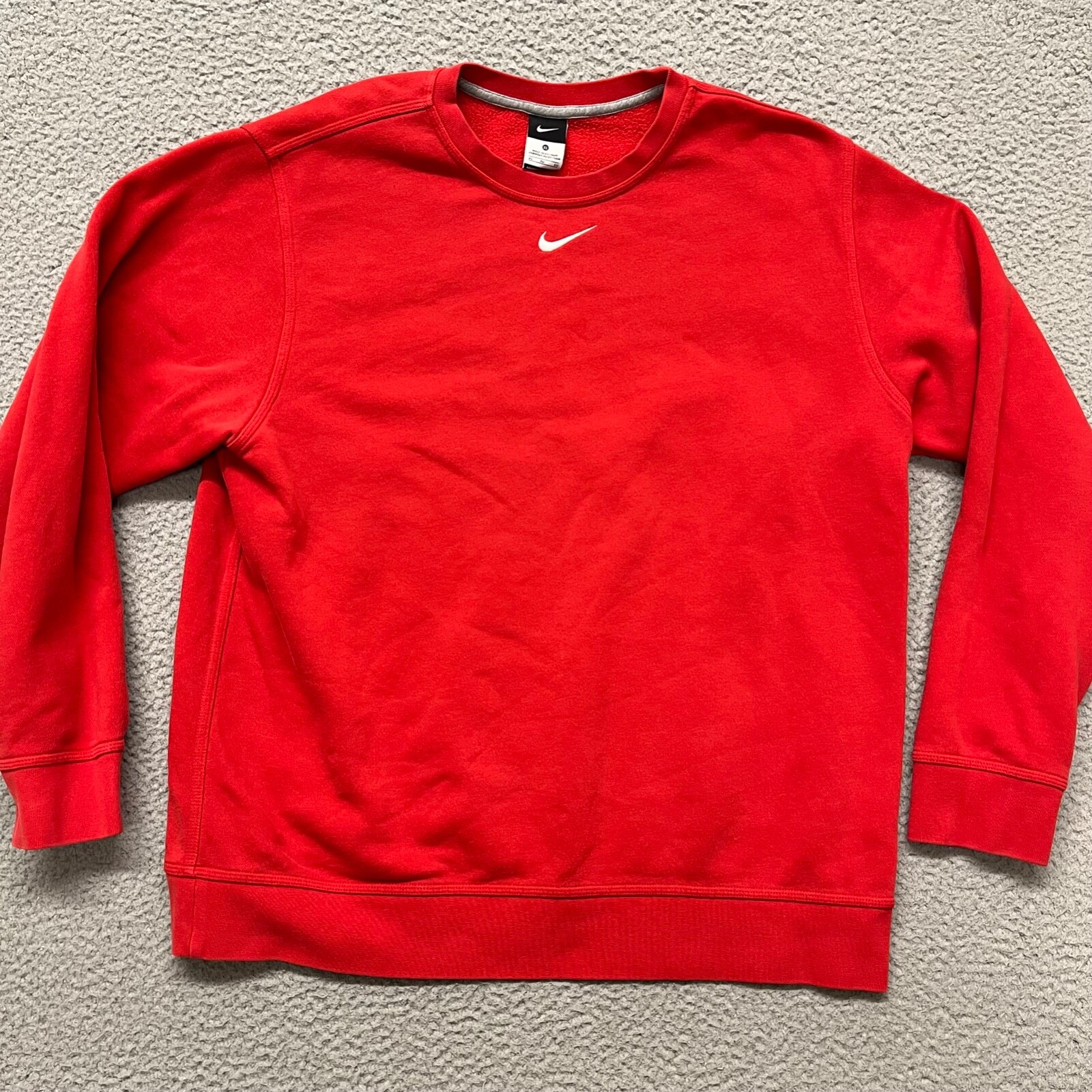 USA製 90s NIKE sweat XL Vintage 90s Nike Therma Fit Fleece Sweatshirt XL Blue