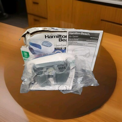 Hamilton Beach Open Ease Automatic Jar Opener 76800 New Open Box READ DES.