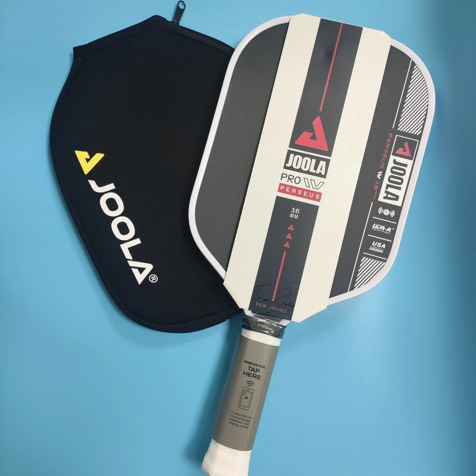 New JOOLA Ben Johns Perseus Pro IV 16mm Pickleball Paddle