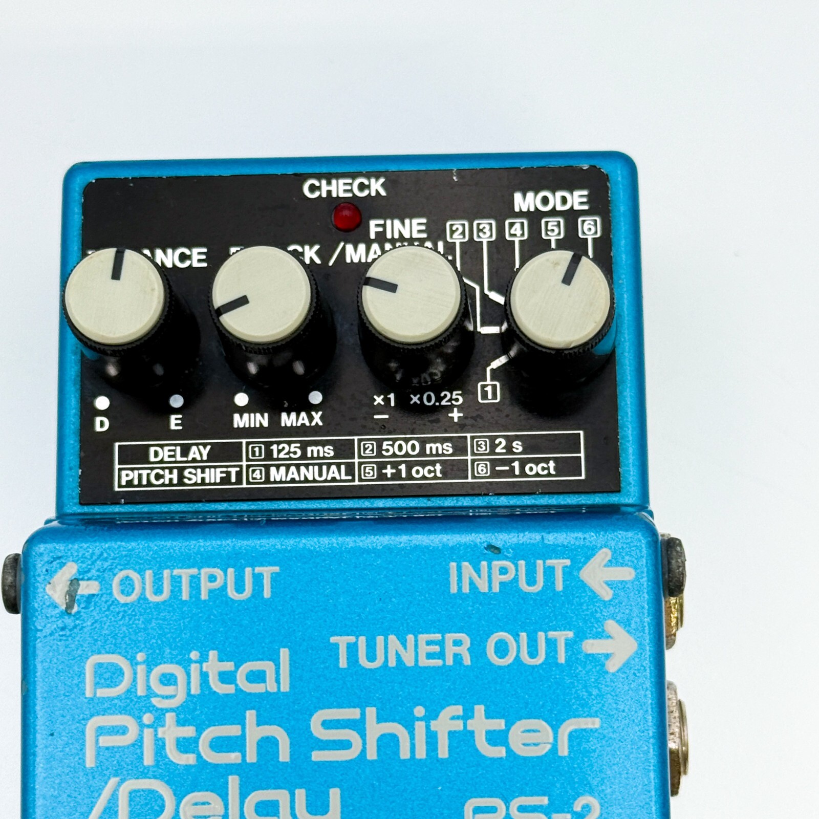 Boss PS-2 Digital Pitch Shifter Delay Guitar Effect Used