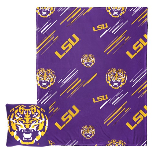 Набор подушек и шелковых одеял Northwest NCAA LSU Tigers Badgers