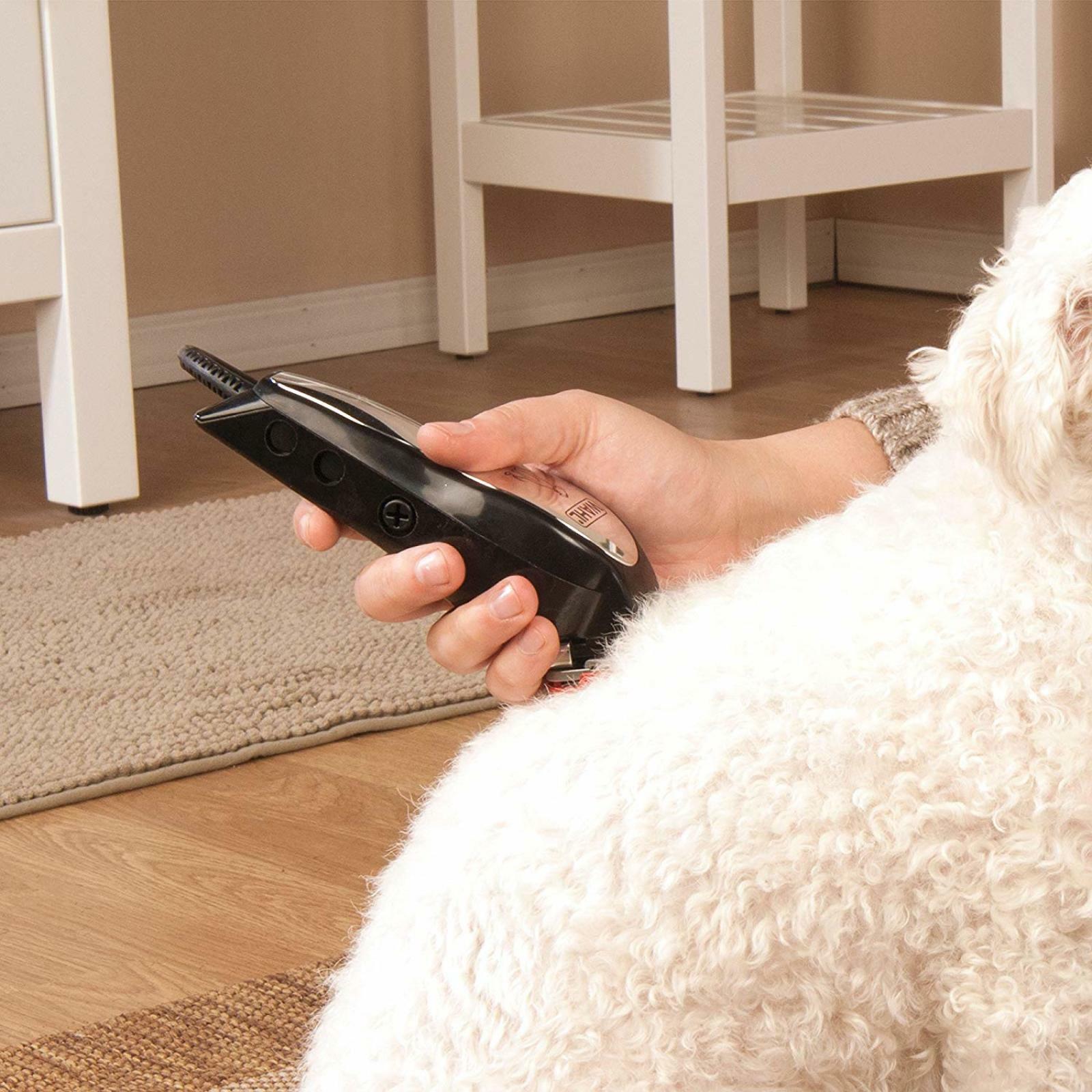 Pet Professional Thick Hair Complete Set Heavy Duty Dog Grooming Clipper Kit