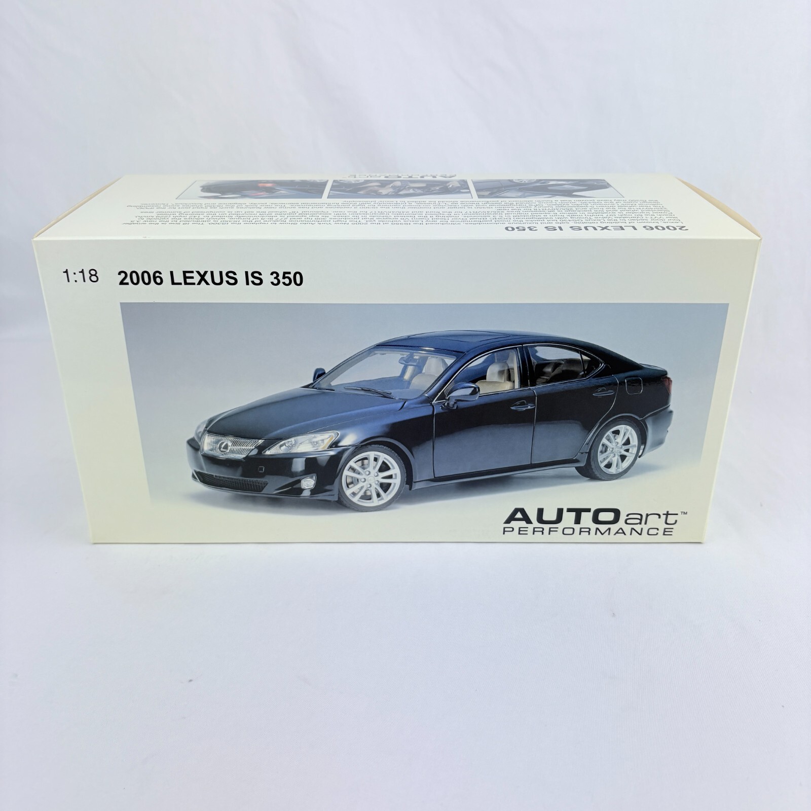 AUTOアート1/18LEXUS IS350 AUTOart 1/18 1:18 2006 Lexus IS 350 White - Brand New in the