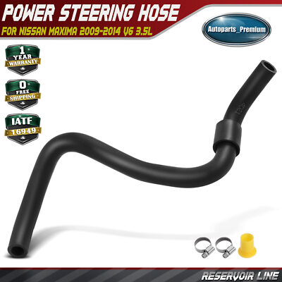 Power Steering Reservoir Line Hose Assembly for Nissan Maxima 2009-2014 V6 3.5L