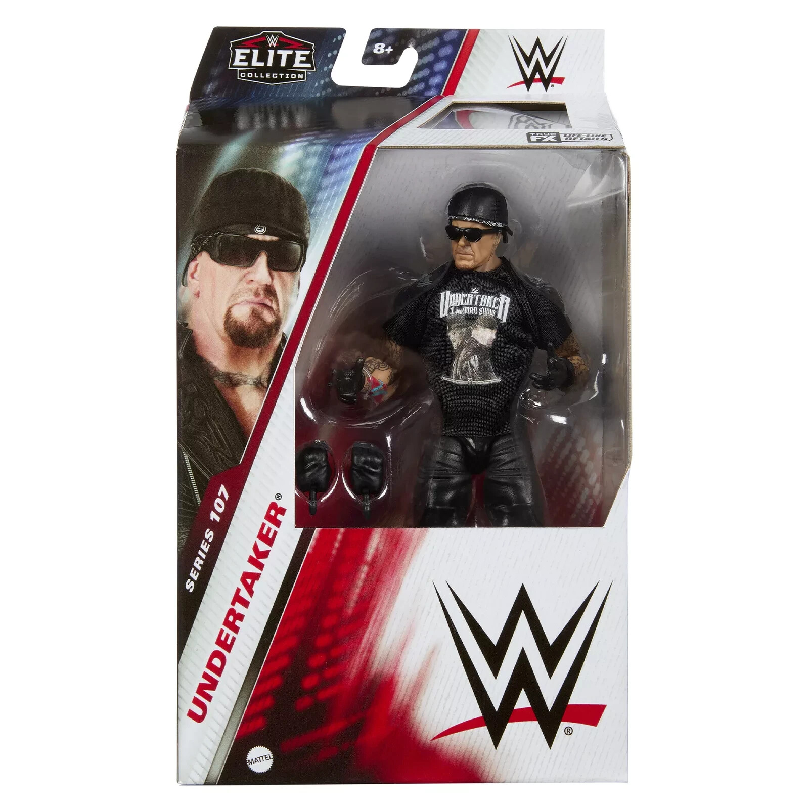 Undertaker WWE Elite 107 Wrestling Action Figure FREE