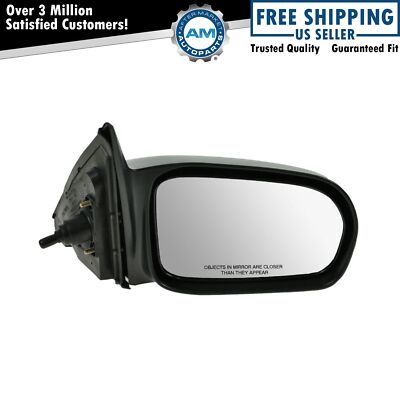 Manual Remote Mirror Right Passenger Side for 01-05 Honda Civic Sedan DX