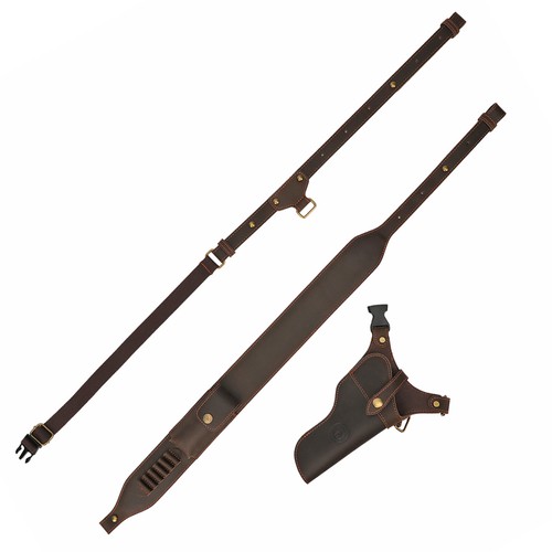 TOURBON 38/9mm/357 Ammo Sling Shoulder Strap Chest Underarm Holster Pistol Carry