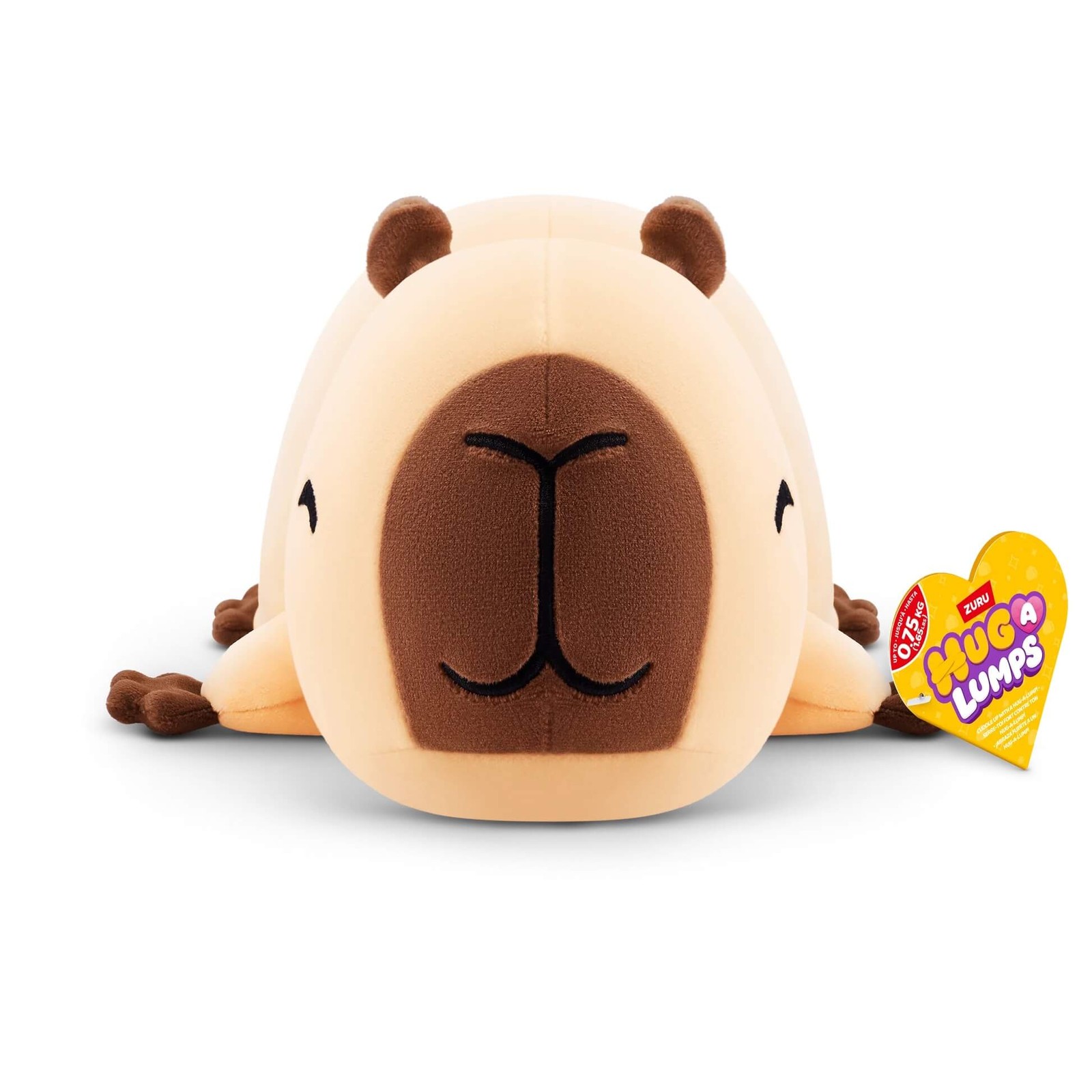 Capybara Kuscheltier Als Hamburger – 20 Cm, Weich, Kuschelig, Niedliches Wasserschwein Plüschtier Für Kinder