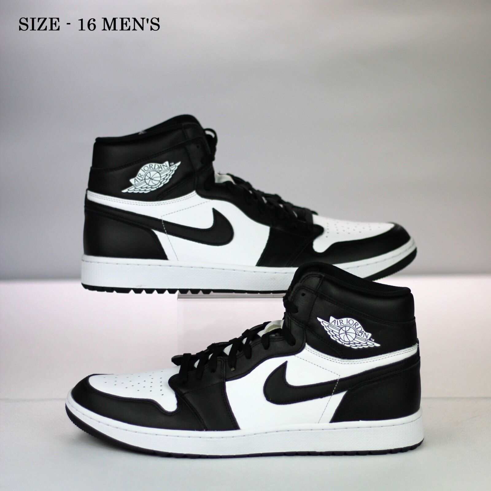 Size 16M - Nike Air Jordan 1 High Golf Black White Golf Size 16M - Nike Air Jordan 1 High Golf Black White Golf