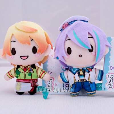 Project Sekai Sanrio Plush toy Fuwapuchi Mascot Rui Kamishiro Tsukasa Tenma Set
