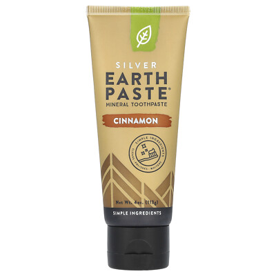 Earthpaste , Mineral Toothpaste, Cinnamon, 4 oz (113 g)