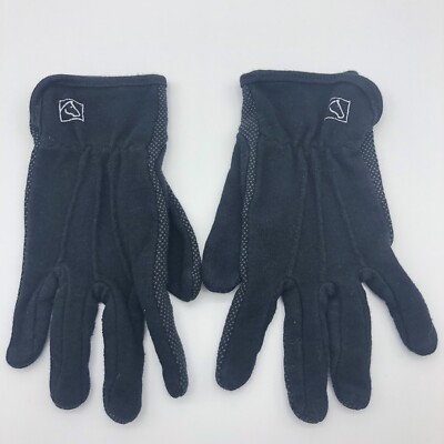 Black SALE Expander Horse Riding Glove Elico One Size