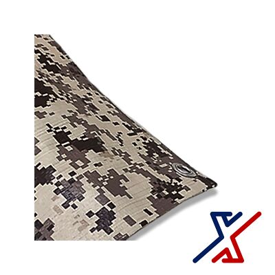 Digital Desert Camo Color 8 Mil Heavy Duty Tarp / Canopy by X1Tools (50+ Sizes)