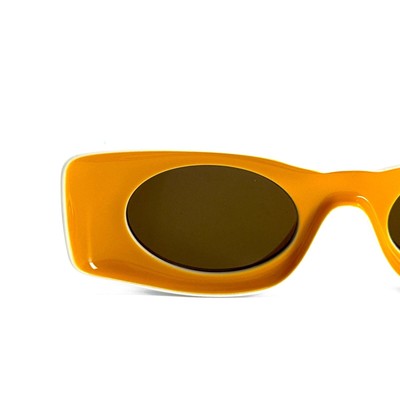 Pre-owned Loewe New,  Sunglasses Lw40033i 39e Authentic In Yellow