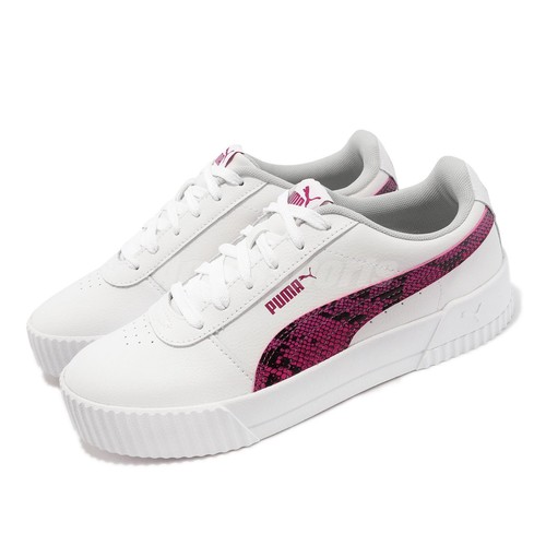 

Puma Carina L Snake FS Белая персидская красная женская повседневная обувь Кроссовки 382384-01, Белый, Carina L Snake Fs Hk