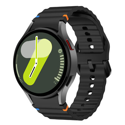 Sport Silicone Watch Band For Samsung Galaxy Watch 7/6/5/4/FE 40/44/47mm Strap