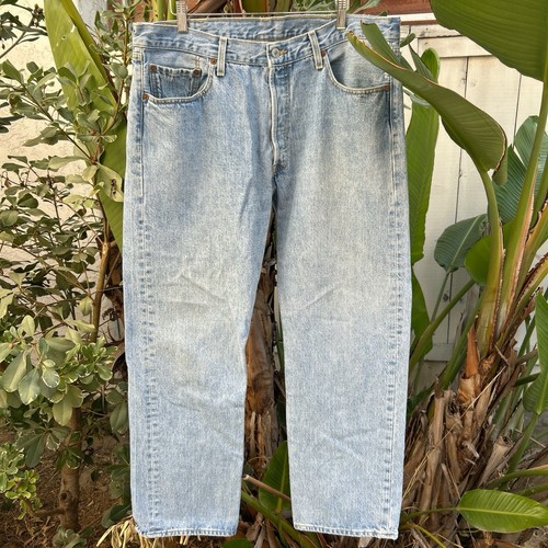 Vintage 90s 2000s Levi's 501 Button Fly Jeans Made In Mexico