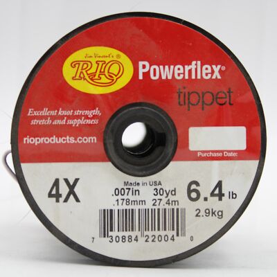 RIO Powerflex Tippet Freshwater Fly Fishing Tapered Leader Choose Your Model