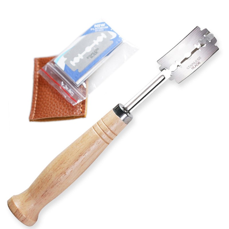 NEW Bread Lame Dough Scoring Knife Slashing Razor Blade Baki