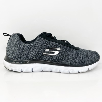 

Skechers Womens Flex Appeal 2.0 12753 Черные кроссовки для бега Размер 8.5, Черный, Flex Appeal 2.0