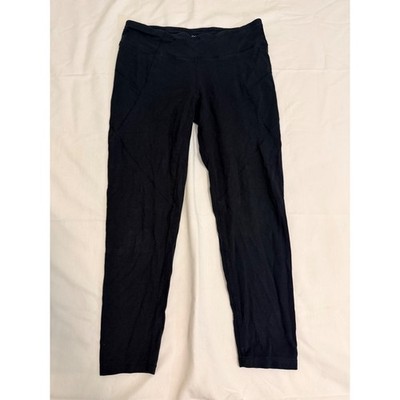 Calvin Klein Performance Black Quick Dry Cropped Leggings XL Activewear Pants