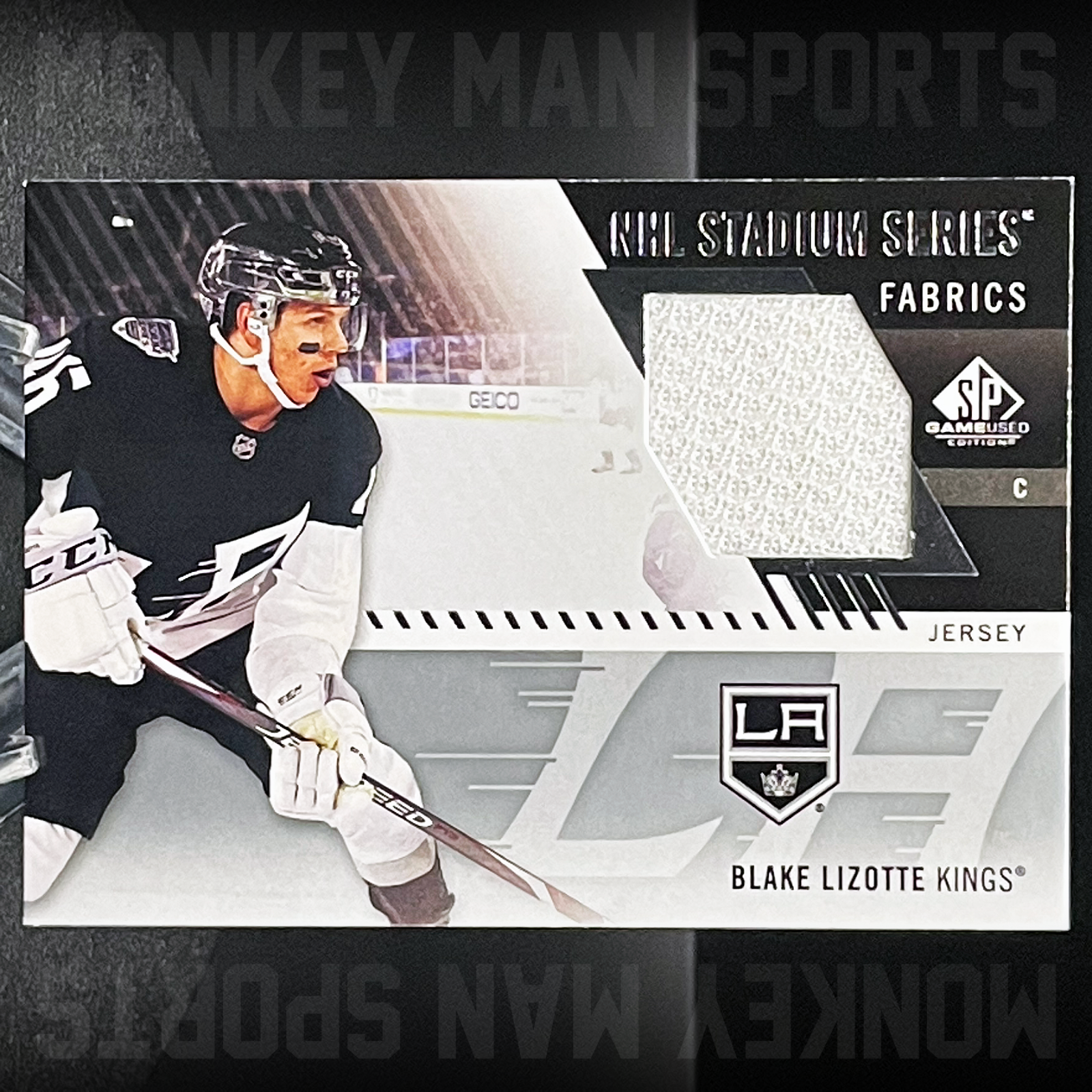 2020-21 SP Game Used - Blake Lizotte PATCH - #SSF-BL KINGS MINT