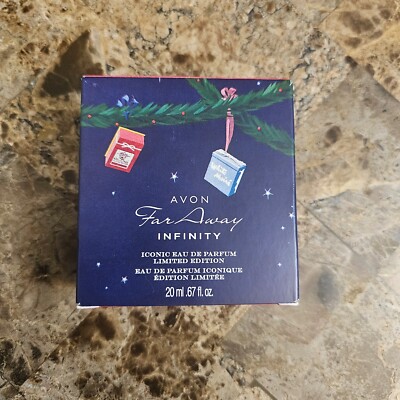 Avon Far Away Infinity Iconic Eau De Parfum Limited Edition Star Decante (Bin N)