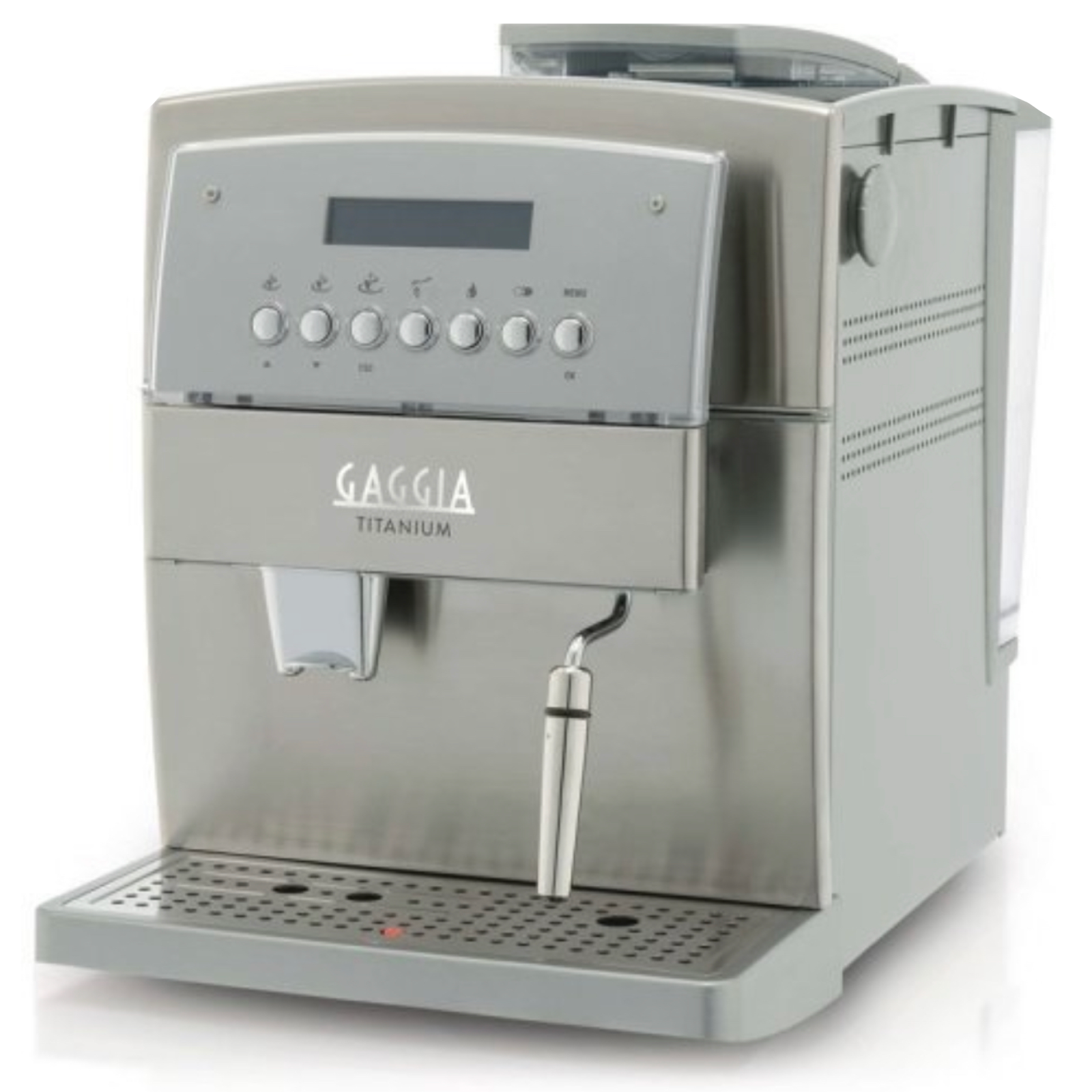 Gaggia Titanium Series Fully Automatic Espresso Cappuccinno Machine -Silver