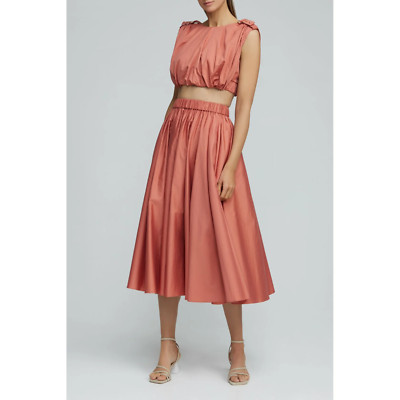 NWT - ACLER-  Landon Skirt - Terracotta-  Size 8 AU