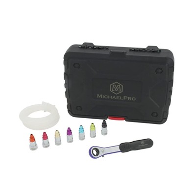 MichaelPro MP019003 Mechanic’s Brake Bleeder Wrench Set with 7mm to 12mm &