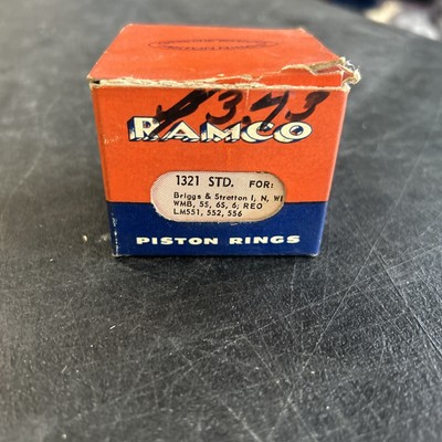 Vintage Briggs Engine (Ramco) Piston Ring Set For Models WMB, 55, 65, LM551, REO