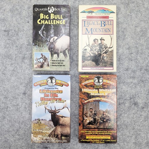 Lot of 4 VHS Knight & Hale , Stoney-Wolf & Quaker Boy Lot of 4 VHS Knight & Hale , Stoney-Wolf & Quaker Boy