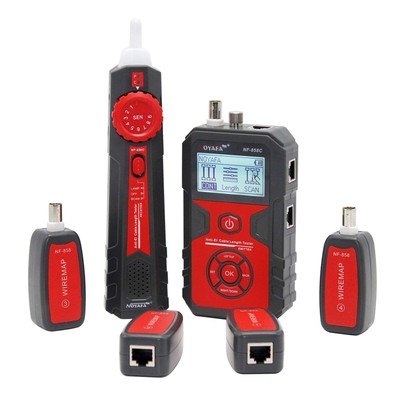 NOYAFA Network Cable Tester with 10mW Visual Fault Locator, RJ11 RJ45 Etherne...