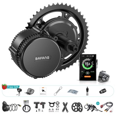 48V750W BAFANG Conversion Kits for E-Mountain Bike BBS02B Mid Motor 100mm Kit