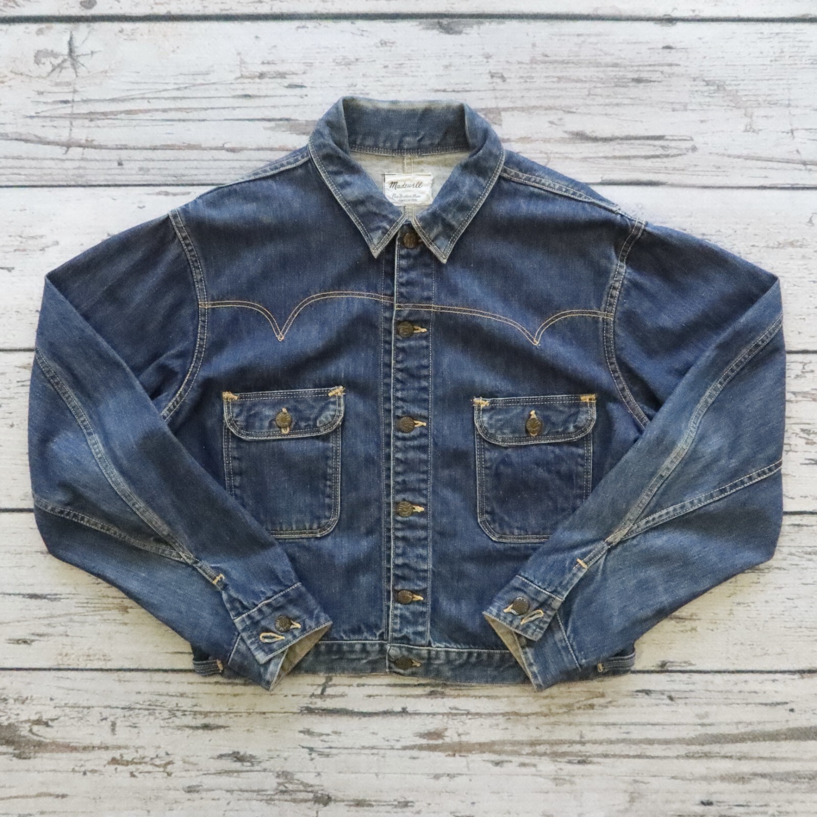【madewell】50s Gジャン デニムジャケット 50's TYPE 2ND DENIM JACKET, THE FIFTH STREET MARKET