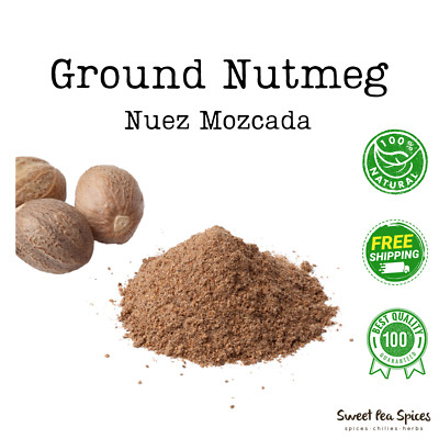 Nutmeg Powder, Ground 1 - 5 lbs Nuez Mozcada  - 100% Pure Natural