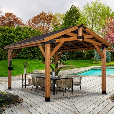 Backyard discovery 14' x 12' Norwood Gazebo