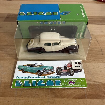 PANHARD DYNAMIC BERLINE 1937 1006 - ELIGOR FRANCE - 1/43