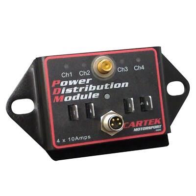 Cartek 4 Channel Power Distribution Module Without LED Push Button Switches